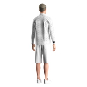 T-shirt à manches longues en sublimation ODM pour homme, style polo, idéal pour le golf - Product Image 6