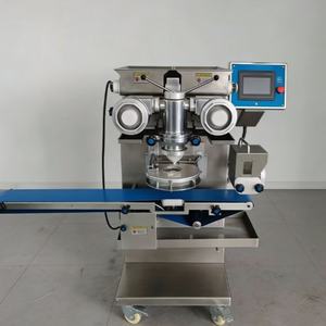Máquina Encrustadora con Pantalla Táctil PLC, Peso Ajustable <span class=keywords><strong>de</strong></span> 10-180g, para Mini Mooncake, Mochi, Bolas <span class=keywords><strong>de</strong></span> Pescado, Galletas y Pasteles <span class=keywords><strong>de</strong></span> Arroz - Product Image 3