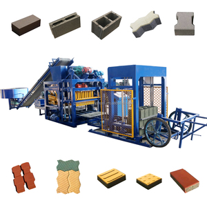 Kaiqian <span class=keywords><strong>QT4</strong></span>-25 tự động rỗng Khối Máy làm với bê tông và áp lực thủy lực đầu tư thấp - Product Image 5