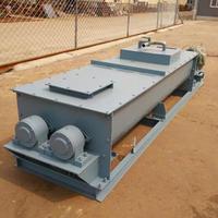 Mélangeur à double arbre pour poudre de chaux TZ, entraîné par moteur, pour machine de dépoussiérage, équipement de mélange de cendres volantes pour centrale électrique, 1000 kg