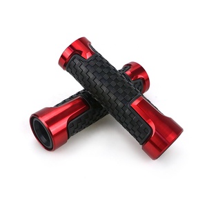 Moto 22mm CNC alluminio gomma Gel maniglia Bar Grip manopole per <span class=keywords><strong>Vespa</strong></span> Scooter LT LX GT GTS <span class=keywords><strong>GTV</strong></span> 300 <span class=keywords><strong>250</strong></span> 125 Sprint 200 - Product Image 3