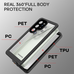 เคส <span class=keywords><strong>IP68</strong></span>กีฬาปกป้องทุกส่วนของเครื่องโทรศัพท์กันน้ำกันฝุ่นกันกระแทกเคสคลุมทั้งหมดสำหรับ Samsung S25 24 23อัลตร้า - Product Image 6