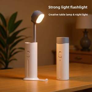Lámpara de Escritorio LED Flexible para Estudiantes, Protección Ocular, Diseño Plegable con Banco de Energía Portátil, para Uso en Dormitorio - Product Image 5