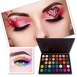 Maquillage longue tenue, cosmétiques, palette de fards à paupières 40 couleurs, fard à paupières scintillant mat - Product Image 5