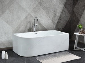 Frap — baignoire en acrylique autoportante, élégante, pour salle de bain, taille personnalisée - Product Image 5