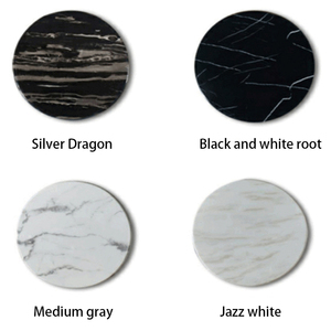 New Design Luxury Side <strong>Table</strong> <strong>Gold</strong> Stainless Steel Modern Italian Round Black Marble <strong>Small</strong> Coffee <strong>Table</strong> for Living Room - Product Image 5