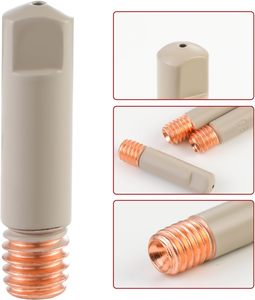 Kit de Repuesto de Boquillas para Soldadura MIG Welding Knight, Revestimiento Antiadherente de Cerámica, 14 Piezas, para Pistolas/Sopletes de Soldadura 15AK/MB15 - Product Image 5