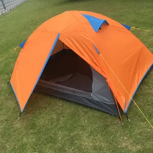 OEM Barraca Tienda De Campanaポータブルバックパッキング超軽量折りたたみハイキング旅行防水グランピングキャンプ屋外テント