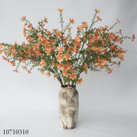 Vente chaude, fleurs artificielles en soie à longues tiges, vente en gros directe d'usine, pour la décoration