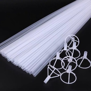 70CM 50 Piezas Accesorios para Globos de Aluminio, Soportes para Globos <span class=keywords><strong>BOBO</strong></span> con Copas, Varillas de PVC, Palos para Globos - Product Image 5