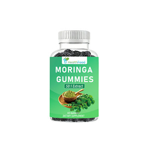 Factory Direct Antioxidant Moringa Gummies for Digestion Immune Support and Mental Clarity All Natural <b>Supplement</b> Antioxidant H - Product Image 1
