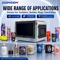 Imprimante UV cylindrique industrielle avec tête d'impression Epson I3200 U1HD pour bouteilles, gobelets, tasses et canettes