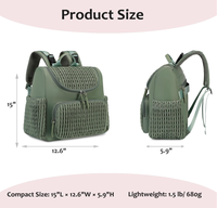 Sac à dos pour couches, sacs à couches imperméables avec station de change pour bébé, sac à dos de voyage tendance pour maman