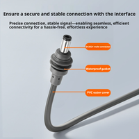 Câble Starlink Mini 3m/5m avec joint torique vers bornes DC pour alimentation directe de batterie avec porte-fusible, connecteurs de câblage étanches 18AWG