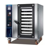 Four à convection électrique commercial 9,4 kW 380 V grande capacité 0-300 ° C pour boulangerie, restaurant, pizzeria, service de restauration