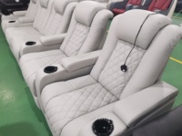 Design moderne Offre Spéciale cuir grain supérieur puissance inclinable cinéma canapé vip salon meubles inclinable électrique