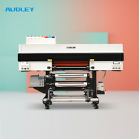 Impresora UV DTF de Alta Velocidad de 60 cm con 4 Cabezales Epson I3200, Máquina de Impresión UV DTF Industrial de 24 Pulgadas A1 para Transferencia de Etiquetas de Cristal