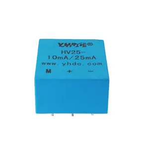 10mA/25mA直流交流脉冲电压测量封装霍尔电压传感器HV25