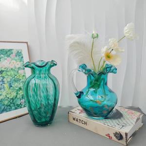 Modern Handmade Blown <strong>Murano</strong> Art Glass <strong>Vase</strong> Elegant Pink Colored Tabletop Decor for Home Hotel Valentine's Day Factory Direct - Product Image 2