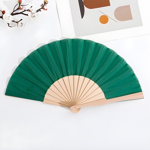 Custom Produce Folding Dance Performance Digital Printing Spanish Wood Hand Fan - Product Image 3