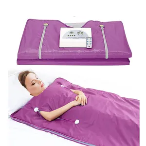 Customizable Home Spa Higher Dose Heat Healer Slimming Blanket For Weight Loss And Detox Far Infrared Sauna Blanket