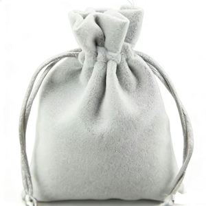 High-grade Velvet <b>Drawstring</b> <b>Bag</b> with Custom logo Multi-size Jewelry Storage for Gemstones and Watches Recyclable Feature - Product Image 3