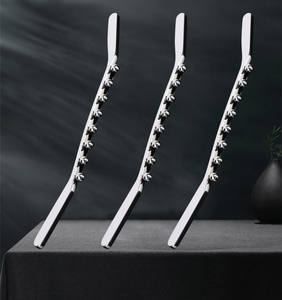 Rodillo de acero inoxidable Gua Sha, rodillo de masaje de espalda, martillo de terapia de Metal corporal para masajeador terapéutico - Product Image 1