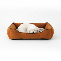 Lit-canapé orthopédique moderne en peluche durable pour chiens et chats, résistant aux morsures, 24 pouces, pour chiots et chatons, OEM ODM