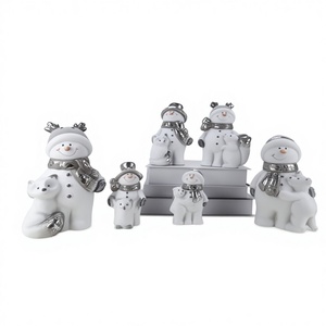 Decoración Navideña <span class=keywords><strong>de</strong></span> <span class=keywords><strong>Muñeco</strong></span> <span class=keywords><strong>de</strong></span> <span class=keywords><strong>Nieve</strong></span> en Resina, Apta <span class=keywords><strong>para</strong></span> Adornos <span class=keywords><strong>de</strong></span> Interior - Product Image 2