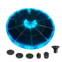 Fuente de Agua Decorativa para Jardín con Baño para Pájaros, de Energía Solar y Control Programable, para Exteriores, Modelo 2026