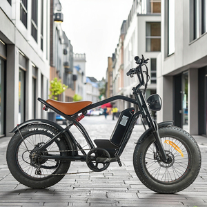 Bicicleta eléctrica todoterreno de dos ruedas con marco de acero de freno de disco de batería de litio de 48V para uso todoterreno en áreas urbanas y rurales - Product Image 1