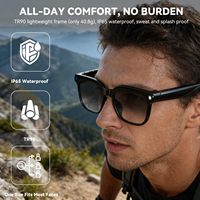 Lentes Inteligentes M02C - Grabación de Video de Alta Definición con Doble Lente de 8MP, Reducción de Ruido, Llamadas de Voz, Lentes Inteligentes