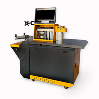Machine de cintrage automatique de lettres en aluminium CNC à double cintrage, haute précision, avec rainurage automatique, multifonctionnelle pour lettres 3D
