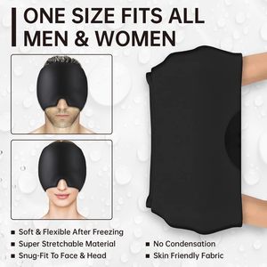 Productos Más Vendidos 2026, Compresa Fría Personalizada, Gel Refrigerante, Envoltura <span class=keywords><strong>para</strong></span> <span class=keywords><strong>la</strong></span> Cabeza Reutilizable, Suministros <span class=keywords><strong>para</strong></span> Terapia de Rehabilitación de Dolores de Cabeza y Migrañas - Product Image 4