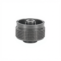 Adaptateur de rallonge surélevé pour réchaud à gaz manuel en alliage d'aluminium noirci Campingmoon pour camping en plein air