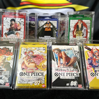 SHP Acrylique One Piece Booster Box Jeu de cartes Anglais Trois Capitaines Rassemblement pour Ultimate Captains Starter Deck ST-10 ST-13 Case