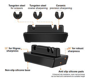 Phụ Kiện Nhà Bếp Cán Kim Cương Mài Đá Kit Cố Định Từ Tính Bốn Loại Mài Góc Mài Cốc Quá - Product Image 3