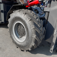 Fabricant chinois de chariot élévateur tout-terrain articulé diesel 3,5 tonnes 4x4 pour terrains accidentés