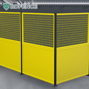 Clôtures de sécurité perforées <span class=keywords><strong>pour</strong></span> ateliers, barrières d'isolation personnalisables <span class=keywords><strong>en</strong></span> métal <span class=keywords><strong>pour</strong></span> usines et entrepôts, clôtures mobiles <span class=keywords><strong>en</strong></span> plaques perforées - Product Image 1