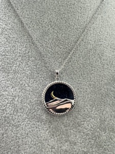 <span class=keywords><strong>Pendentif</strong></span> <span class=keywords><strong>en</strong></span> <span class=keywords><strong>argent</strong></span> 925 personnalisable <span class=keywords><strong>en</strong></span> pierre naturelle labradorit pour femme - Product Image 2