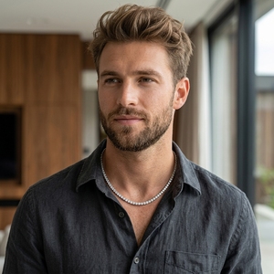 Nuevo Collar de Plata S925 de 2.5mm con Diseño de Burbujas para Mujer, Joyería de Boda de Alta Calidad, Ligera, Lujosa, Exquisita y Versátil, Venta al Por Mayor - Product Image 5