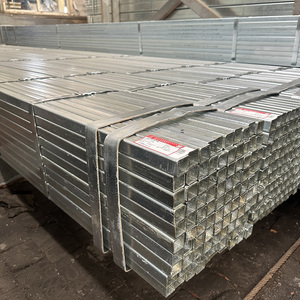 Tubi ERW 20 * 40, 50 * 50, 50 * 100, Profili Quadrati e Rettangolari <span class=keywords><strong>in</strong></span> Acciaio Pre-Galvanizzato Saldato ERW - Product Image 5