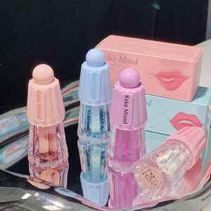 Giữ Ẩm Bóng Kết Thúc Tất Cả Các Ngày Mặc Bóng Cho Sử Dụng Hàng Ngày Kekemood Rõ Ràng Ánh Mờ Môi Dầu Dưỡng Ẩm Không Dính Dễ Thương Son Bóng - Product Image 2