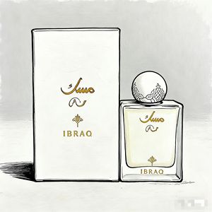 Profumo IBRAQ, una fragranza fresca e fruttata con una miscela orientale di legni arabi, è ricca e di lunga durata. - Product Image 2