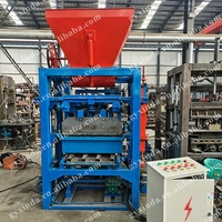 Machine de fabrication de blocs de pavés semi-automatique avec pompe à ciment PLC, pour la production de blocs de pavage colorés et de blocs autobloquants, ensemble complet, liste de prix fabricant