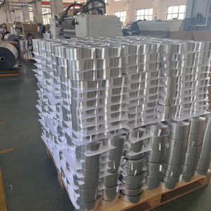 <span class=keywords><strong>Cinta</strong></span> <span class=keywords><strong>Adhesiva</strong></span> Metalizada de Aluminio OPP Plateada, Acrílica, de 60 Micras, para Embalaje - Product Image 4