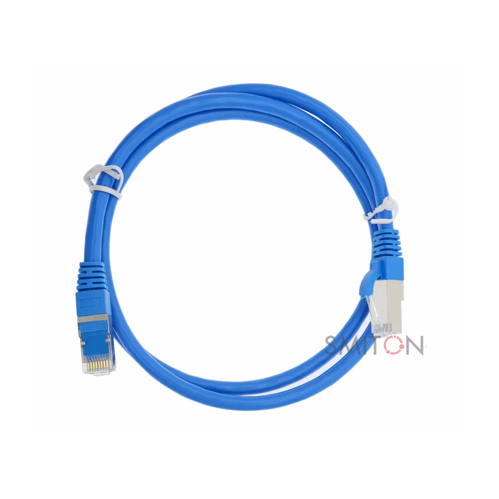 Factory Supply 0.5m 1m 2m 3m 5m 10m 15m 20m 30m 40m 50m 100m RJ45 Cable FTP Network Patch Cord Cat6A Cat6 Lan Patch Cable