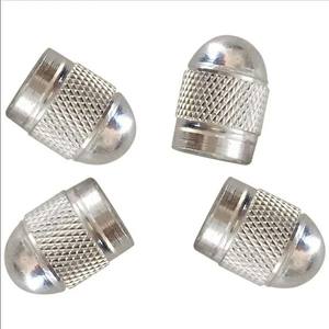 Teile Auto Rad Reifen ventil Staubs chutz Ventil kappen CNC-Dreh bearbeitung Kunden spezifische eloxierte Oberflächen behandlung Bunte Aluminium legierung - Product Image 5