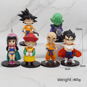 <span class=keywords><strong>6</strong></span> pièces/ensemble Anime <span class=keywords><strong>Dragon</strong></span> Balls Z personnage Q Version Pvc Goku figurine modèle jouet Dragons balles figurines d'action - Product Image 3
