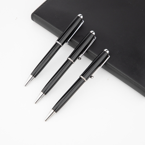 Kinh Doanh cổ điển kim loại con lăn bóng bút nhà máy bán buôn đen bút bi với biểu tượng tùy chỉnh màu sắc chuyên nghiệp Stylo - Product Image 5